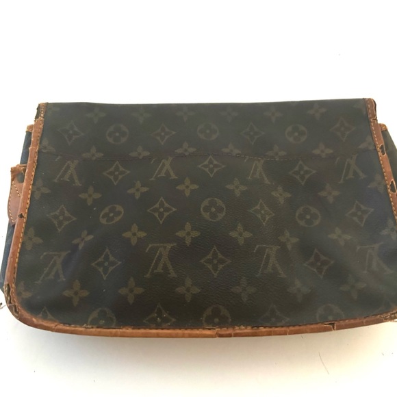 Louis Vuitton Monogram 2 pocket front compartments,w/central pocket+back pocket - Picture 2 of 13